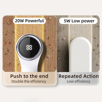 Electric Lint Remover for Clothes LCD Display USB Rechargeable Portable Hair Balls Fuzz Removers Household Fabric Shaver