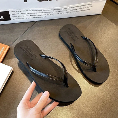 Flip-flops Women's Summer Slippers for Women Non-slip Ins Outdoor Casual Beach Sandal Women Fashion Outerwear Flip Flops