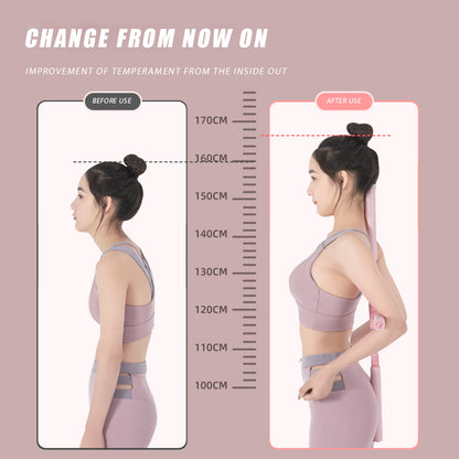 Yoga Hunchback Posture Corrector Adjustable Yoga Sticks Stretching Tool Durable Yoga Hunchback Posture Corrector In Stock