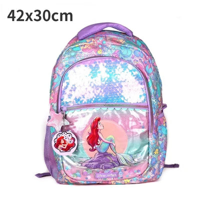 Disney Smiggle Mermaid School Bag Children Stationery Student Pen Case Student Pen Case Lunch Bag