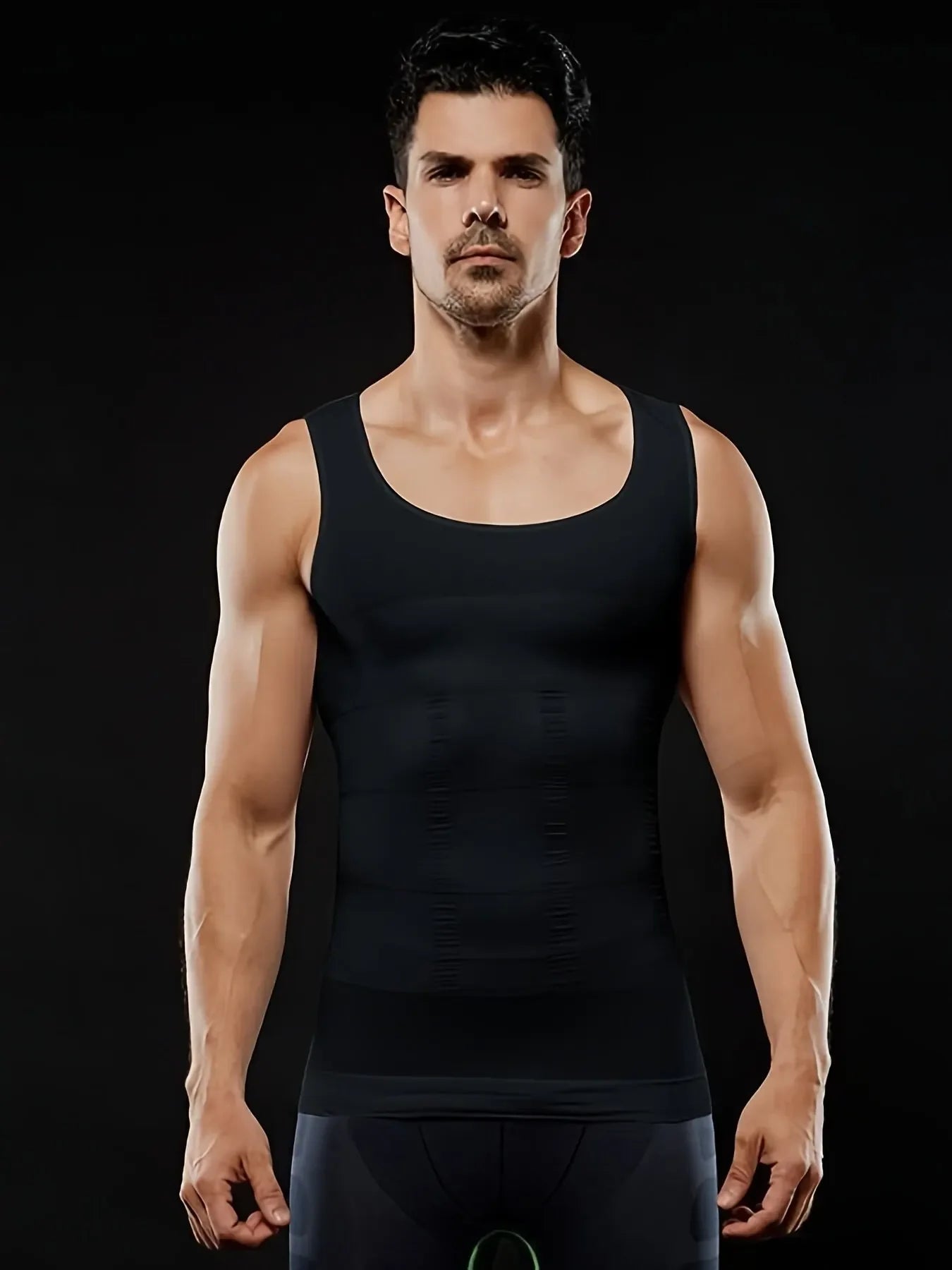 Men's shapewear Seamless body shapewear Stress Reduction Exercise belly tightening underwear Functional vests