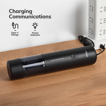 ABIRDAY Cordless Handheld Vacuum Cleaner for Laptop & Car,Portable & Multifunctional,USB Rechargeable,Strong Suction,Brushless