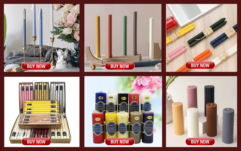 Flameless Pillar Candles Black Red Yellow Scented Candles Large Soy Wax Prayer Church Candles Aromatherapy