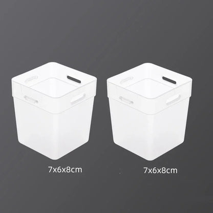 2Pcs Refrigerator Organizer Bins Transparent Fridge Storage Bin Food Fresh Box Vegetable Fruit Container Kitchen Accessories