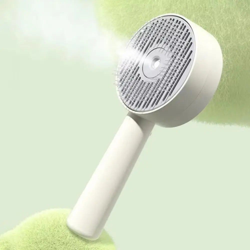 Anti-Static Pet Spray Hair Comb Demating Massaging Steam Spray Hair Remover Gentle Effective Smooth Tips