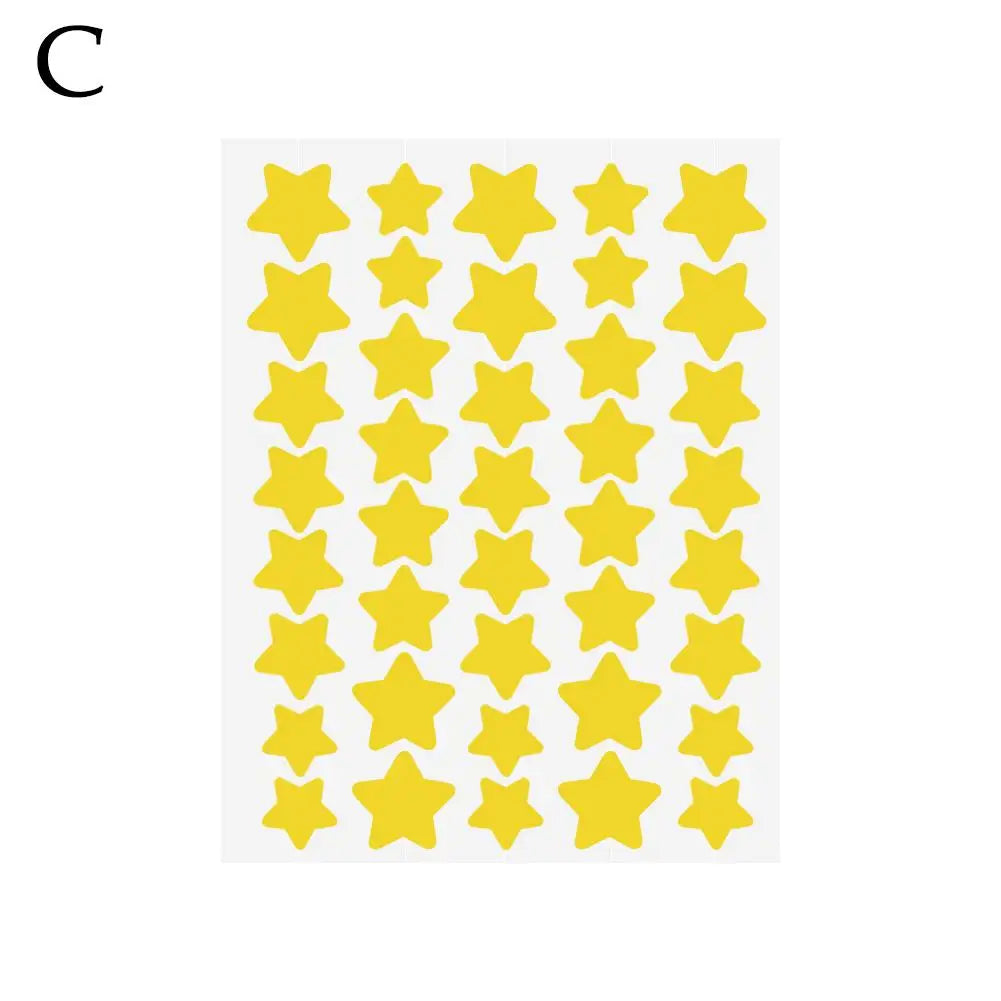 40pcs Pimple Patches Colorful Star-Shaped PE Pimple Patches For Ance Cute And Invisible Pimple Cover Stickers for Pimple Removal