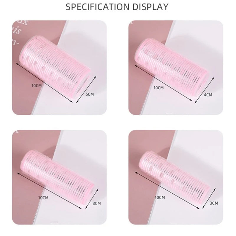 2.5/3/4/5cm Self-Adhesive Hair Rollers Home Use DIY Magic Hairdressing Roller Curler Hair Women Girls Hair Beauty Styling Tools