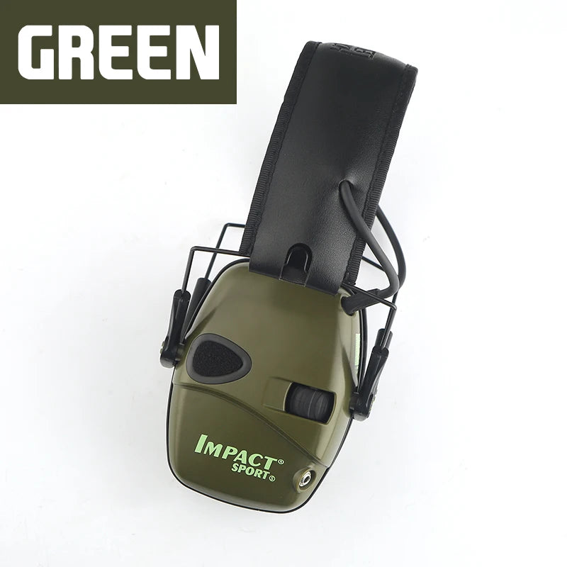 Electronic Damper Sports Shooting Earmuff Sports Shooting Impact Outdoor Anti-Noise Headset for HL Impact Sports