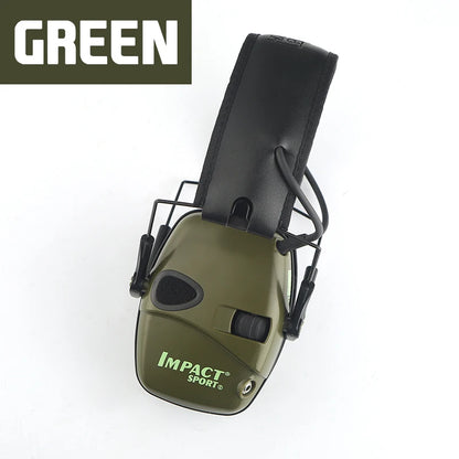 Electronic Damper Sports Shooting Earmuff Sports Shooting Impact Outdoor Anti-Noise Headset for HL Impact Sports
