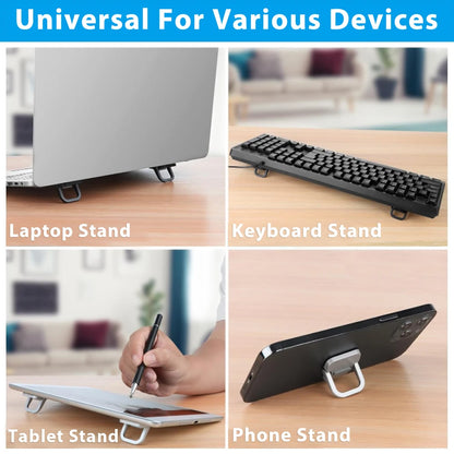Laptop Stands Bracket 2 Adjustable Angles Foldable Portable Bracket  Computer Keyboard Heat Dissipation Holder Legs Accessories