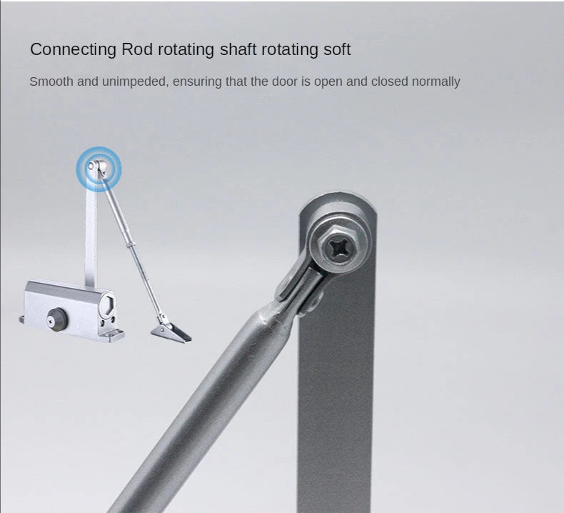 Door closer home push-pull unit door door close artifact fireproof anti-theft door hydraulic automatic buffer silent door closer