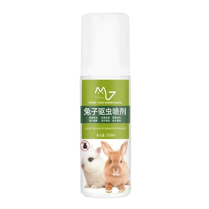 New Rabbit Supplies Complete Set Cleaning Deodorizing Pet Rabbits External Anthelmintic Spray Inhibiting Harmful Substances
