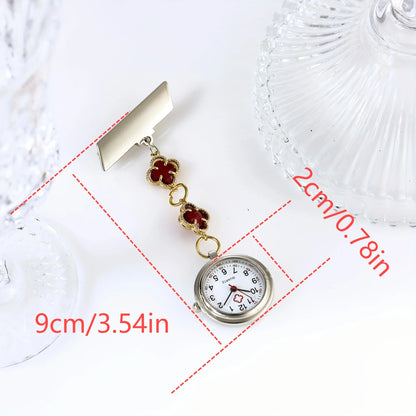 1pc new nurse watch chest watch fashionable and cute quartz pocket watch simple hanging watch simple hanging watch