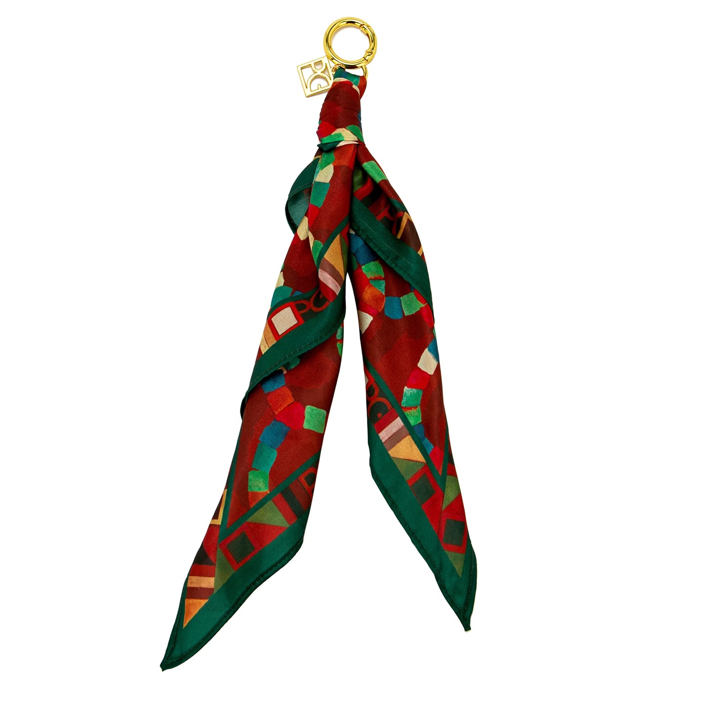 PG Women's Silk Scarf Accessories Temperament Pendant Luggage Accessories Fashionable Street Multi-style Luggage Accessories