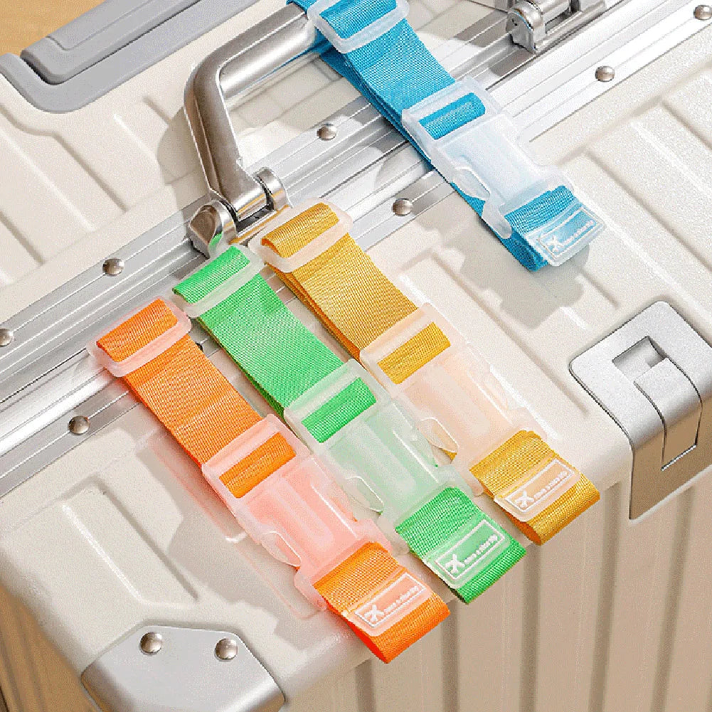 Travel Luggage Strap Strong Adjustables Length Preventings Baggages Shifting Suitcase Holdalls Straps For Business Trip Backpack