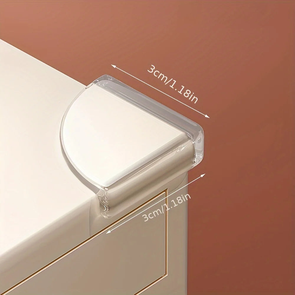 5/10pcs Protection Corner Guards, Furniture Edge Bumper Corner Guards, Safety Guards And CornerPads For Tables, Cribs, Fireplace