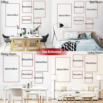 Abstract Wall Art Matisse Poster Line Face Coral Leaves Posters and Prints Canvas Paintings for Interior Pictures Room Art Decor