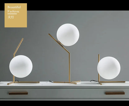 Nordic Creative Ins Style Internet Celebrity Douyin Decorative Lamp Reading Desk Study Modern and Simple Bedroom Bedside Lamp