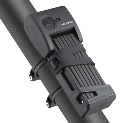 Bicycle Lock Heavt Duty Anti-Theft Smart Fingerprint Folding Lock Alloy Steel Anti-Hydraulic Shear Motorcycle Bike Accessories