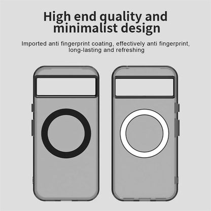 For Google Pixel 8A Case Magsafe Wireless Charging Cover Google Pixel 8A Case Shockproof Matte TPU Phone Bumper Google Pixel 8A