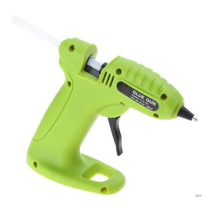 Hot GlueGun, Cordless GlueGun, Wireless Mini with 40 GlueSticks, 7mm & 6 Silicone Finger Sleeves for School, DIY