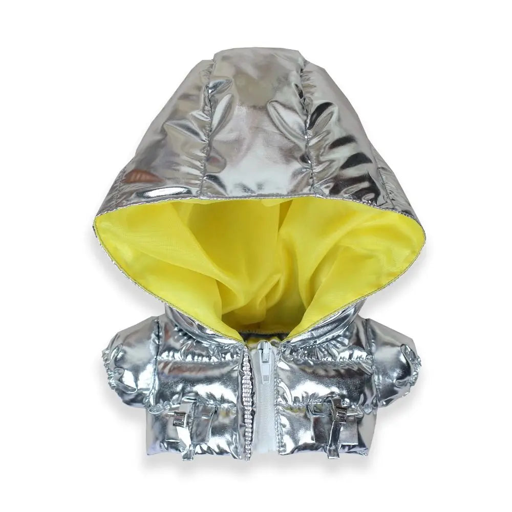 20CM Cotton Doll Jacket Cotton Jacket Without Attributes Cotton Doll Hooded Winter Clothes Doll Clothes