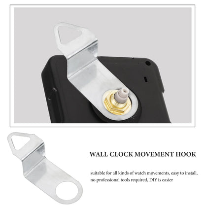 5 Pcs Clock Movement Hook Wall Clock Hooks Diy Clock Kit Clock Pendulum Hook Clock Parts Accessories Clock Replacement Kit Home