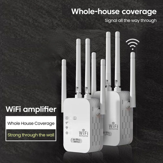 Wireless WiFi Repeater Wifi Signal Booster Dual-Band 2.4G WiFi Extender 802.11bgn Gigabit EU US Plugs WiFi Amplifier WPS Rout