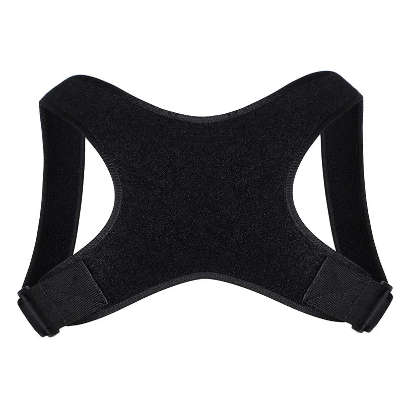 Black Adjustable Back Posture Corrector Fixed Strap Hunchback Correction Strap Male and Female Back Posture Correction Strap