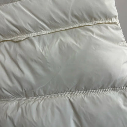 Down Jacket Women Sleeveless 2024 New Down Vest Female Standing Collar Short Coat Loose White Down Jacket Vest Small European