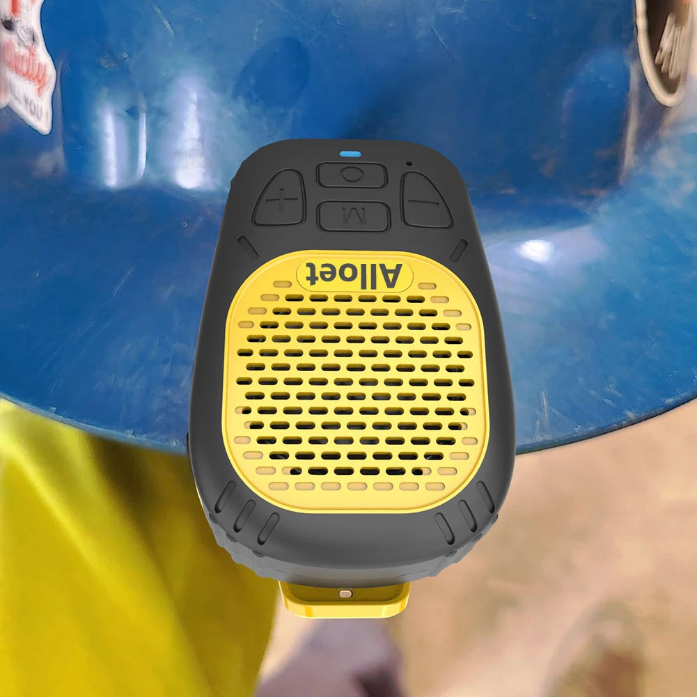 Wearable Bluetooth Speaker Magnetic Clip-On Wireless Speaker Waterproof Portable Sound with Strap for Hands-Free Music/Calls