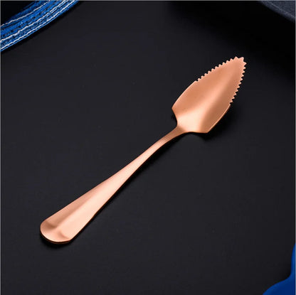 304 Stainless Steel Salad Spoon Fork Spoon Set Spoon Gift Fork Fruit Fork Soup Spoon Western Food Fork Spoon Children's Spoon