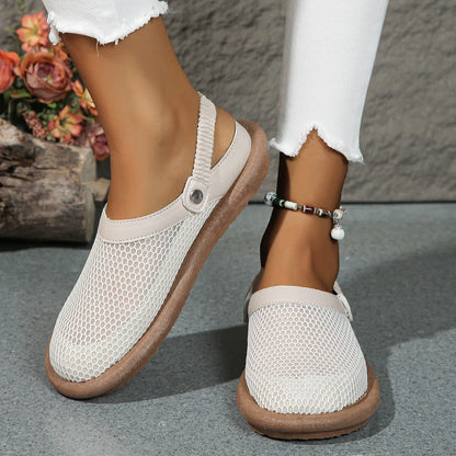 Women Sandals 2024 New Fashion Casual Solid Color Shoes for Women High Heels Sandals Designer Sandals Plus Size Zapatos De Mujer