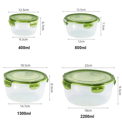 Fridge Organizer Food Storage Containers Fresh Fruit Refrigerator Storage Box Snack Sealed Jar Lunch box Kitchen organizer