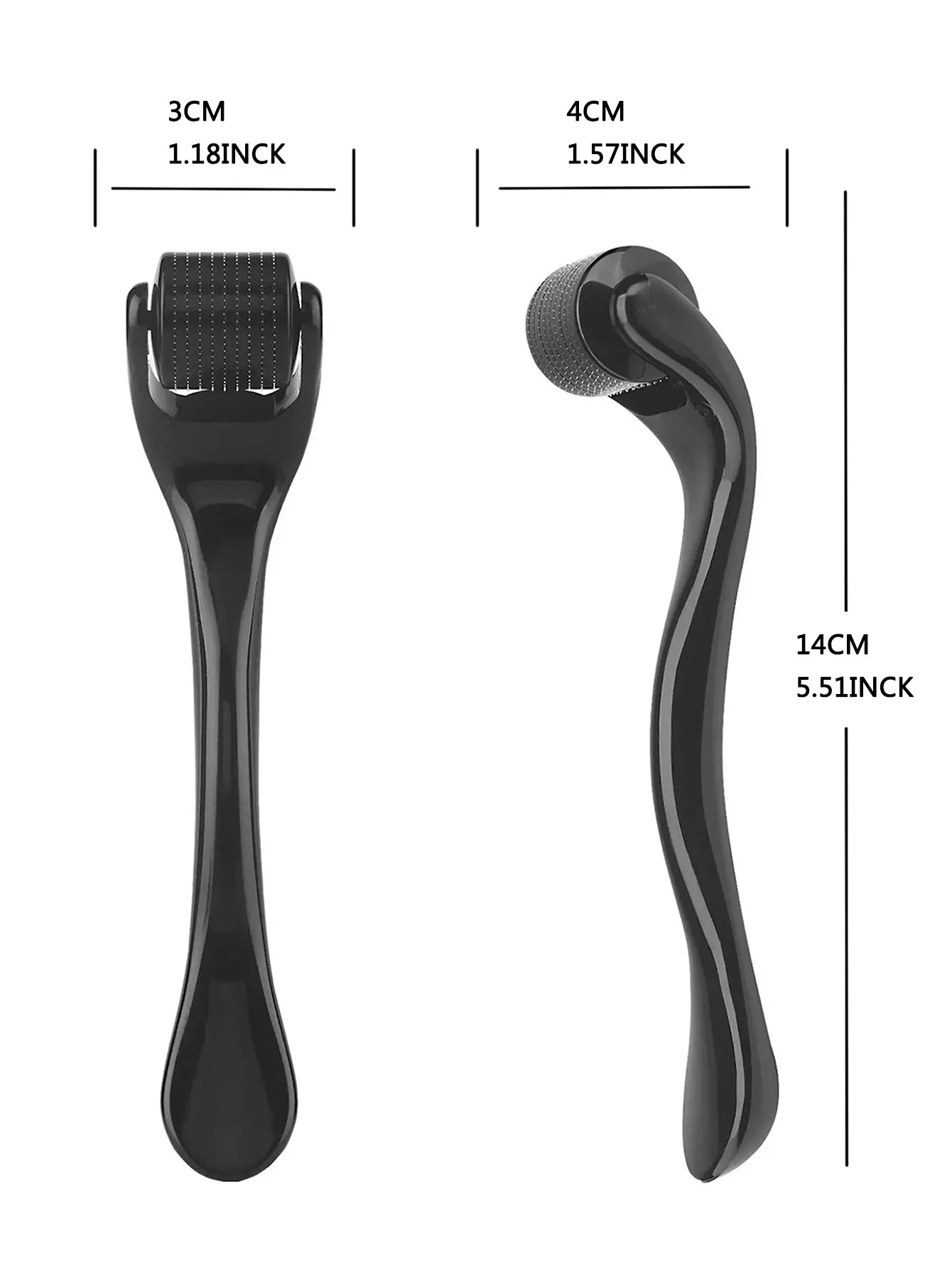 0.25mm 540 Derma Roller For Facial Skin Body Face Care Hair Growth Beard Acne Wrinkle Red Blood Removal Micro Needle Treatment