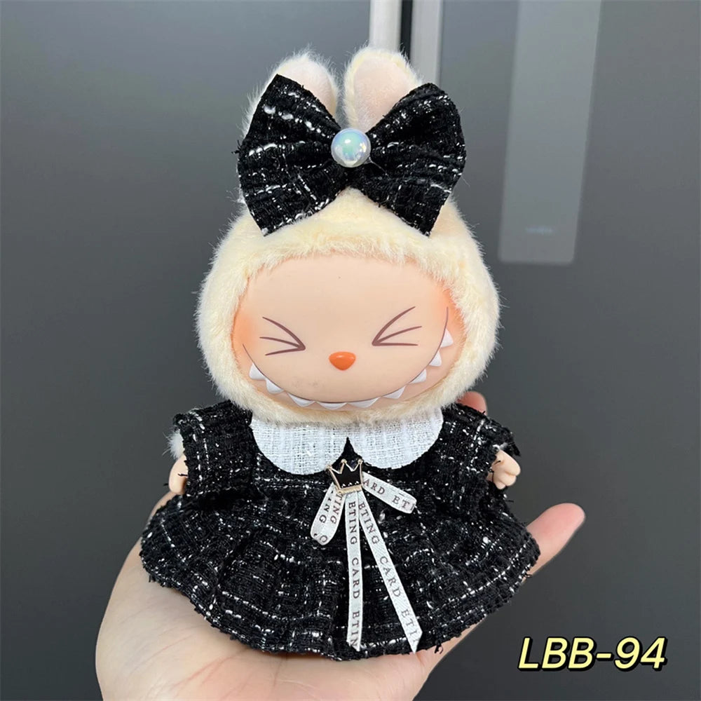 Labubu Different Styles of Dresses Doll Clothing Sets Accessories Labubu V1 V2 Dresses As Gifts for Friends