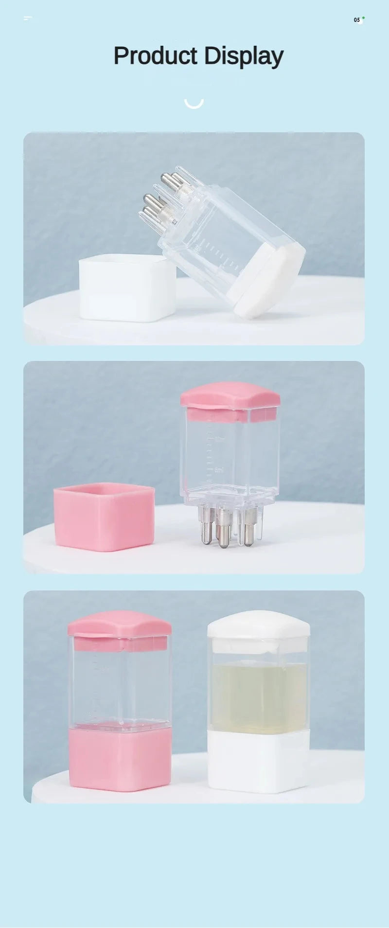 Scalp Applicator Liquid Comb Mini Scalp Massage Brush Hair Oil Applicator Bottle Liquid Guiding Combs Massager Hair Care Tools