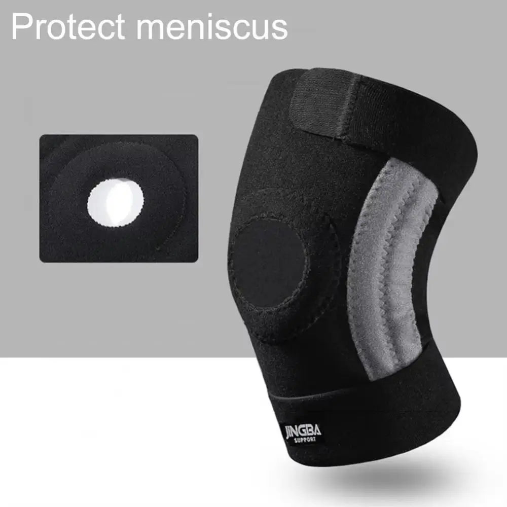 Elastic Adjustable Knee Pads Soft Anti-slip Fitness Knee Protector Breathable Comfortable Knee Brace Support Belt Volleyball