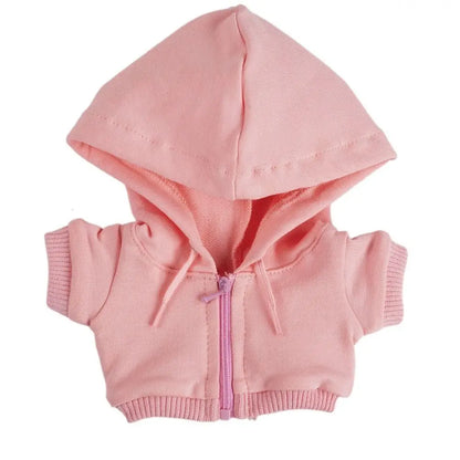 High Quality Fashion Cotton Doll Clothes Multistyles Mini Hoodie Clothes Cute Casual Wears Clothes 20cm Cotton Doll