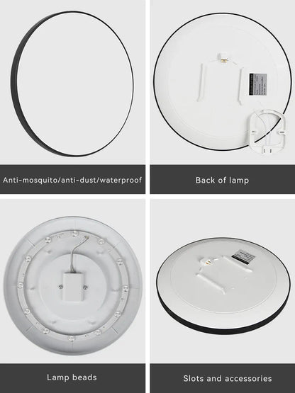 LED Ceiling Lamps Modern Ceil Light 18/30/40/72W Led 220V Ceiling Lights Round Living Room Bedroom Indoor Kitchen Lighting Lamp