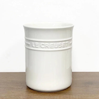 Kitchen Utensil Holder Countertop,Ceramic Storage Organizer,Cooking Tool Caddy Canister,Porcelain Tableware Container Jars Boxes