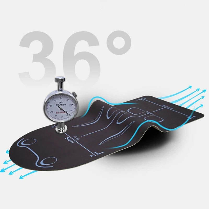 Yoga Mat For Abdominal Wheel Home Anti-slip Shock Absorber Mute Exercise Floor Mat Reusable Thickened Kneeling Mat