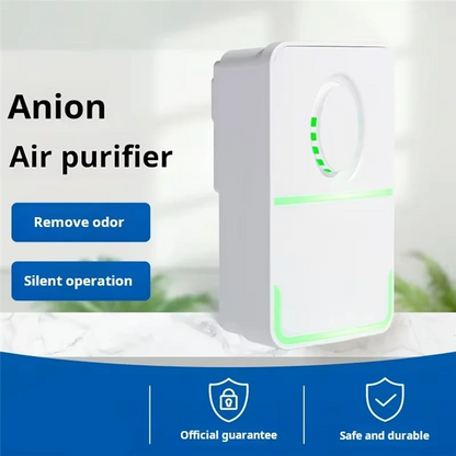 Negative  Air Purifier For Home, Bathroom Odor & Pet Deodorizer, Efficient Methanol Smell Removal, Compact Cleaner(EU Plug)-B