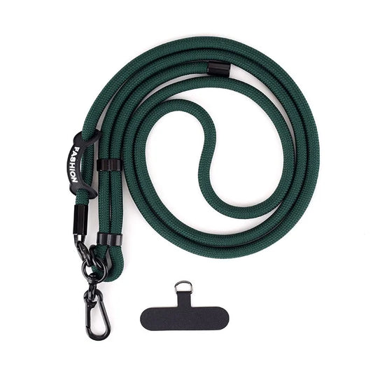 Adjustable Mobile Phone Strap Lanyard Crossbody Phone Lanyards Neck Rope with Patch for iPhone Cell Phone Hanging Cord Strap