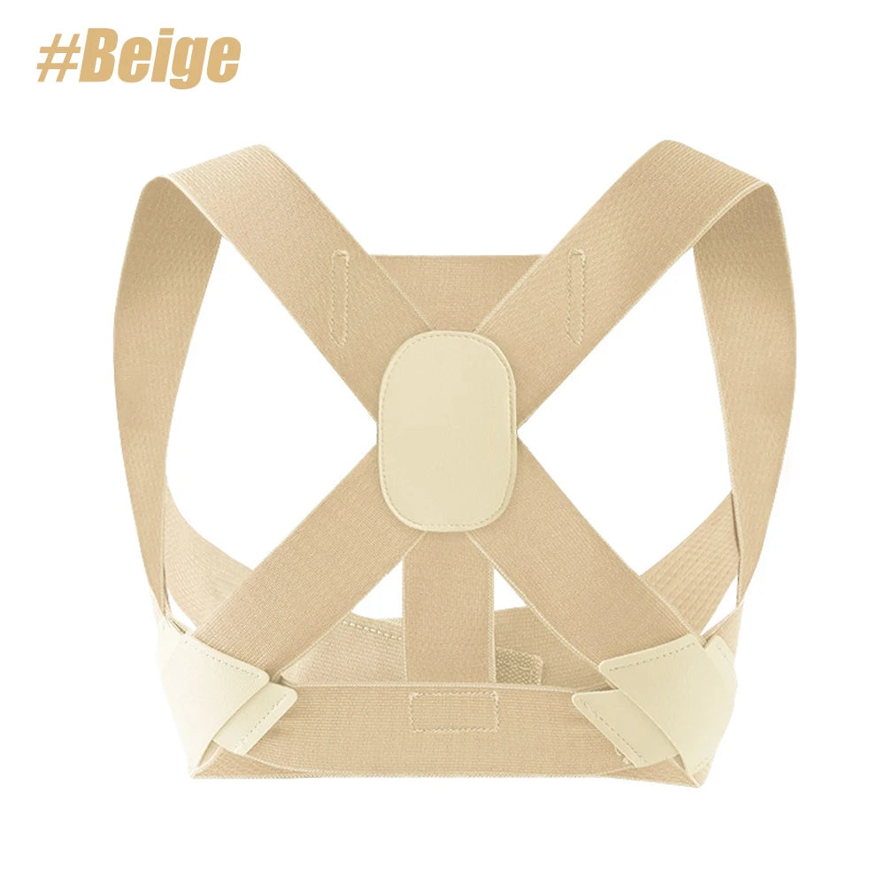 1PCS Posture Corrector for Women Men, Back Brace, Shoulder Brace for Mid Upper Spine Support,Neck Shoulder Back Pain Relief