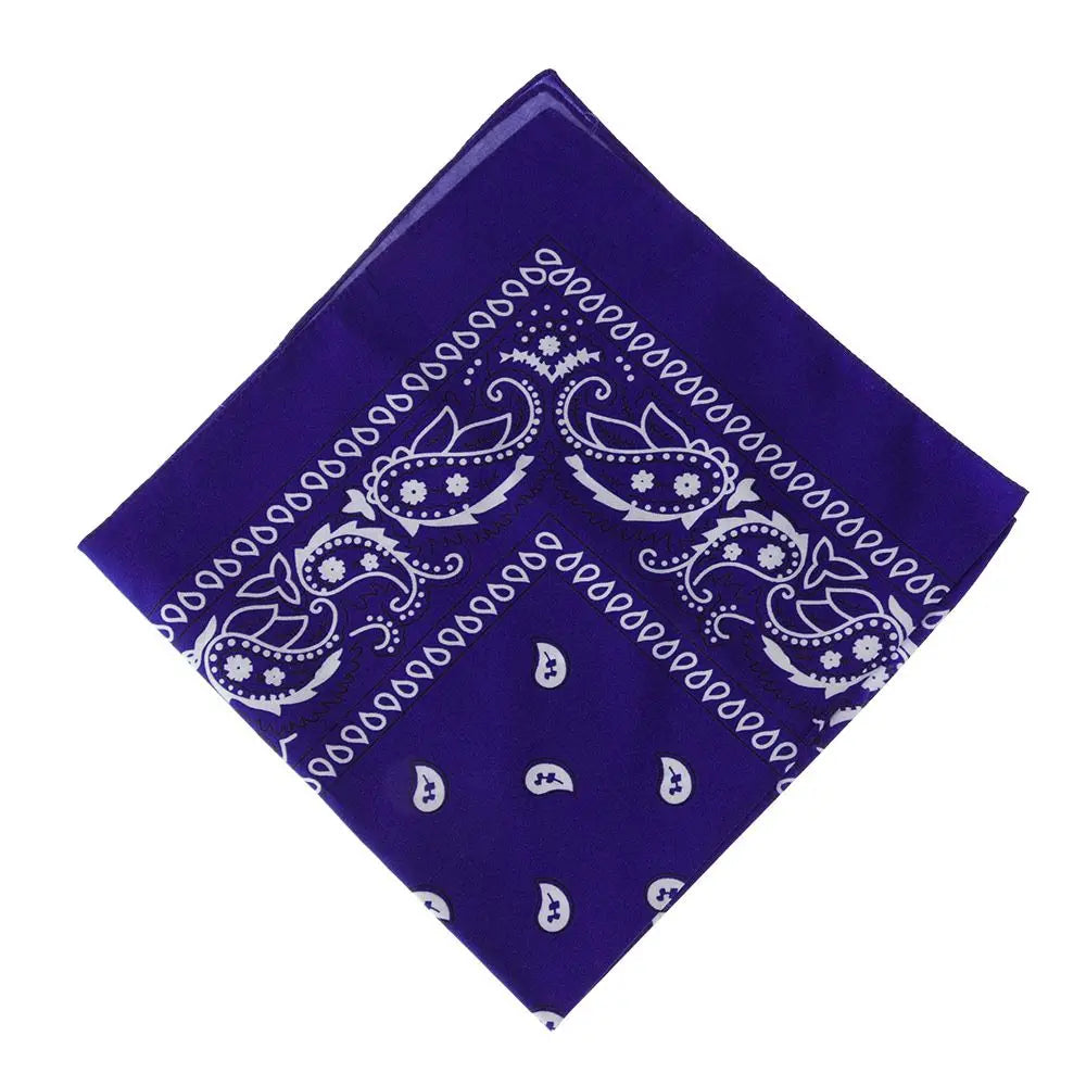 Sports Supplies Handkerchief Neck Scarf Printed Square Scarves Paisley Bandana Hair Band Wristband
