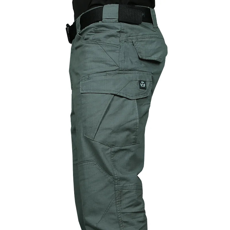 2023 High Quality Waterproof Cargo Pants Solid Sweatpants Trousers Outdoor Straight Men Tactical Cargo Pants