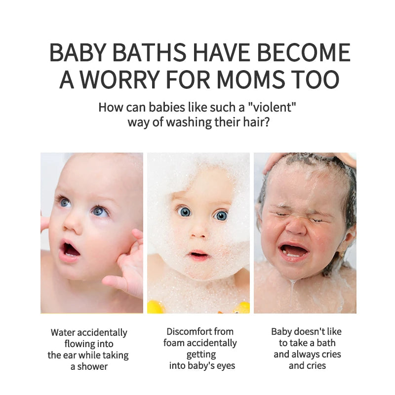 Cute Animal Shower Cap Safety Eye Protection Ear Protection Lightweight Cute Cartoon Baby Bath Protective Cap Shampoo Bath Care