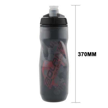 Bolany Bike Water Bottle 600ml Mountain Cycling Water Bottle PP5 Heat-And Ice-protected Bottle Outdoor Sports Cup
