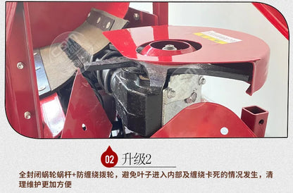 Fully automatic corn single-row harvester, household small hand-held corn harvester with corn stalks